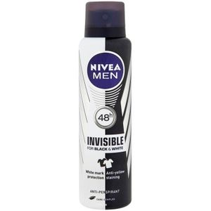 Nivea deodorant spray Invisible Power Black & White for Men (150 ml)