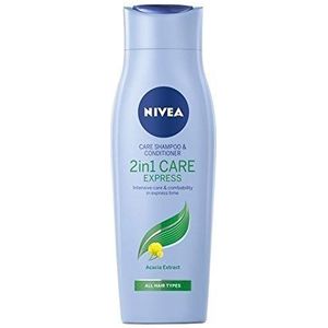 Nivea 2-in-1 Express shampoo en conditioner met acacia-extract en keratine, 400 ml