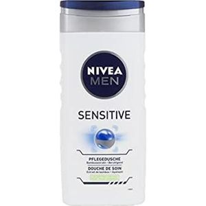 NIVE Men douchegel in verpakking van 6 stuks (6 x 250 ml), rustgevende douchegel met bamboe-extract, hydraterende douchegel voor de gevoelige huid