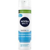 Nivea For men scheergel sensitive cooling 200ml