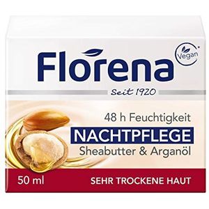 Florena Huidverzorging Gezichtsverzorging Nachtverzorging sheaboter & arganolie