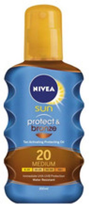 NIVEA - Protect & Bronze - Droge Olie - SPF 20 - 200 ml