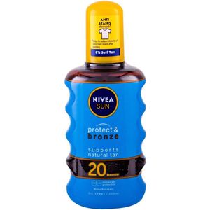 Nivea Sun Protect & Bronze Droge Olie voor Bruinen SPF 20 200 ml