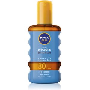 NIVEA SUN Protect & Bronze Droge Olie voor Bruinen SPF 30 200 ml