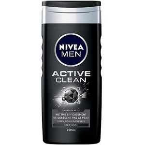 Nivea Men Active Clean Douchegel 250 ml – Limited Edition Marquinhos PSG