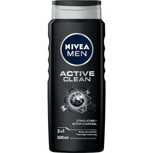 NIVEA Men Douchegel Active Clean - 500 ml