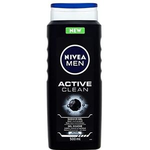 Nivea Men Douchegel Active Clean - 12 x 500 ml - Voordeelverpakking