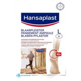 Hansaplast - Blarenpleister Groot - 5 stuks - Sterke kleefkracht - Waterproof