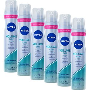 NIVEA Volume Care - Haarlak - 6 x 250 ml - Met Panthenol en Vitamine B3