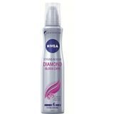 Nivea - Diamond Gloss Care - Styling Mousse - Kleurloos - Macadamia-Olie