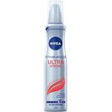 Nivea - Ultra Strong - Styling Mousse - 200ml - Hittebescherming