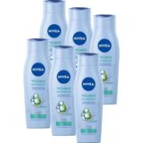 NIVEA Volume Wonder Shampoo - 6 x 250 ml - Voordeelverpakking