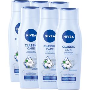 NIVEA Classic Mild Shampoo - 6 x 250 ml - Voordeelverpakking