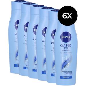 12x Nivea Shampoo - Classic Mild Care 250 ml