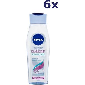 Nivea Diamond Volume Care Shampoo - 6 x 250 ml