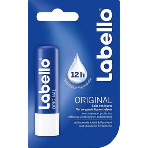 Labello - Original - Lippenbalsem - Kleurloos - Sheaboter & Panthenol