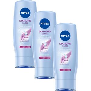 NIVEA Diamond Gloss Care conditioner - 6 x 200 ml - voordeelverpakking