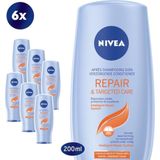 NIVEA Repair & Targeted Care - 6 x 200 ml - Voordeelverpakking - Conditioner