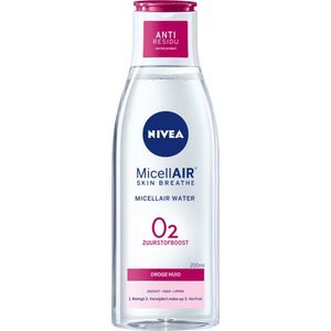 Nivea O2 Zuurstofboost Micellair Water Droge Huid 200 ml