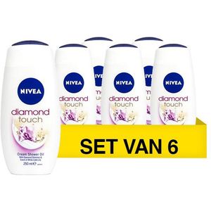 Nivea - Diamond Touch - Douchegel - 250 ml - 6 Stuks