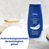 NIVEA Crème Care Douchecrème – Met Vitamine C & E – Hydraterend effect - 6 x 250 ml - Voordeelverpakking