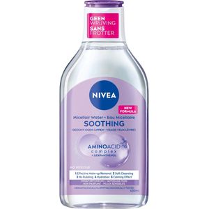 NIVEA Essentials Soothing Micellair Water - Gevoelige huid - Aminozuren - Dexpanthenol - 400 ml