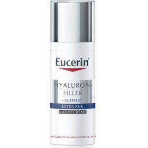 Eucerin Hyaluron-Filler Anti-Rimpel Urea Rijke textuur Nachtcrème - 50 ml