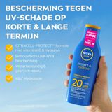 Nivea Zonnemelk Sun Protect & Hydrate SPF20 200 ml