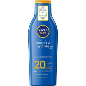 NIVEA SUN Zonnebrand Melk Protect & Hydrate SPF 20 - 200 ml