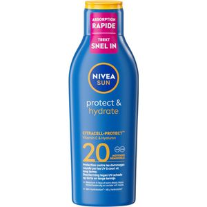Nivea Zonnemelk Sun Protect & Hydrate SPF20 200 ml