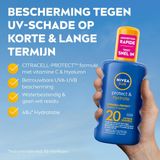 NIVEA - SUN Protect & Hydrate - Zonnebrand Spray - Transparant - SPF 20 - 200 ml