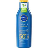 NIVEA SUN Protect & Hydrate zonnemelk - SPF 50 - Beschermt en hydrateert - 200 ml