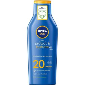 NIVEA SUN Protect & Hydrate Zonnemelk SPF 20 - 400 ml