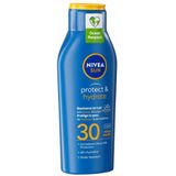 NIVEA SUN Protect & Hydrate Zonnecrème - SPF 30 - Beschermt en hydrateert - 400 ml