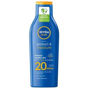 NIVEA - Protect & Moisture Lotion - Zonnebrand - 200ml - Ocean Respect Formule