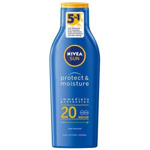 Nivea Sun Protect & Moisture 5-in-1 Zonnescherm SPF20 200 ml