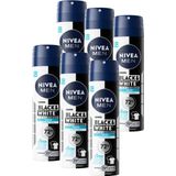NIVEA MEN - Invisible for Black & White Fresh - Deodorant Spray - 150ml - Alcoholvrij