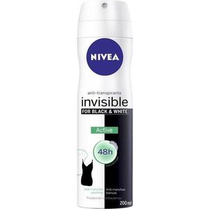 Nivea Black & White Invisible Deo Spray - 200 ml