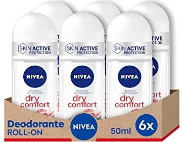 NIVEA - Deo Roll-On - 6-Pack - 50 ml