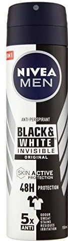 Nivea Men - Invisible Black & White - Deodorant - 150 ml