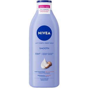 NIVEA Zijdezachte Body Milk - Verzorgend Serum en Sheaboter - Body Melk met 48 uur Hydratatie - Voor Droge Huid - 400 ml