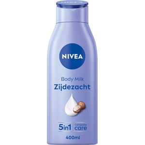 NIVEA Zijdezachte Bodymilk - 48 uur Hydratatie - Met Verzorgend Serum en Sheaboter - 400 ml