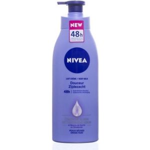 Nivea Body Milk Zijdezacht - 400 ml Met Pomp