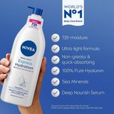 NIVEA Body Lotion - Express Hydration - 400ml - Met Zeemineralen
