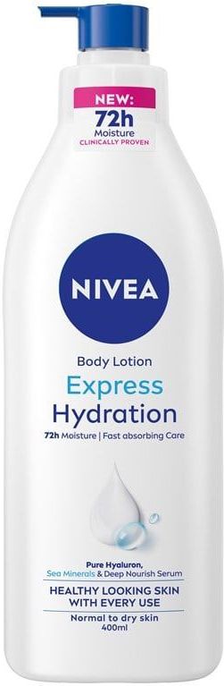 NIVEA Body Lotion - Express Hydration - 400ml - Met Zeemineralen