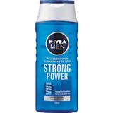 Nivea - Men Strong Power - Shampoo - 6x250 ml - Verzorgend