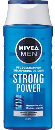 Nivea - Men Strong Power - Shampoo - 6x250 ml - Verzorgend