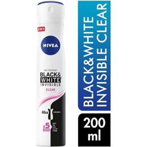 Nivea - Black & White Original - Deodorant - 150ml - Vrij van Ethylalcohol