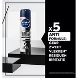 Nivea Men Deodorant Spray Invisible for Black & White 200 ml