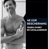 NIVEA MEN Invisible for Black & White Power Deodorant Spray - 6 x 200ml - Voordeelverpakking